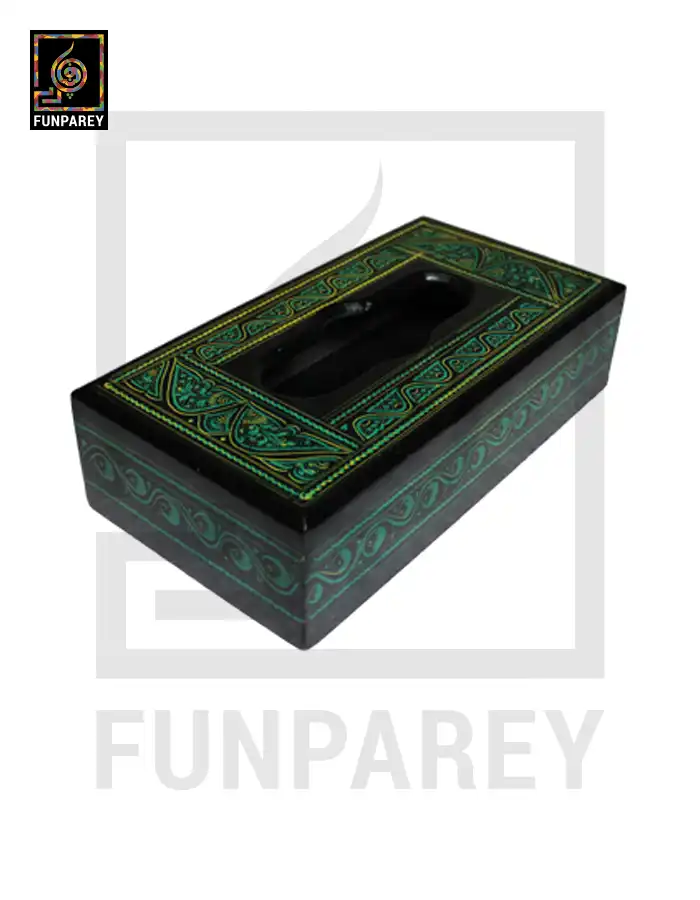 Tissue Box with Nakshi Art