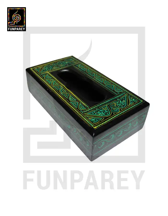 Tissue Box with Nakshi Art