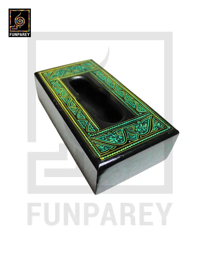 Tissue Box with Nakshi Art