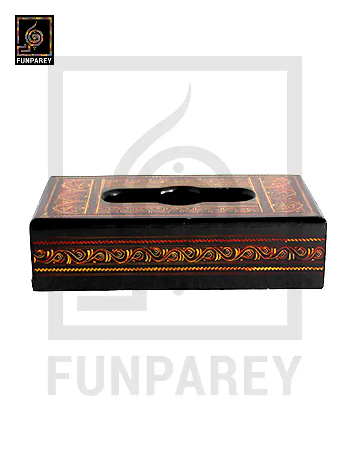 Tissue Box with Nakshi Art